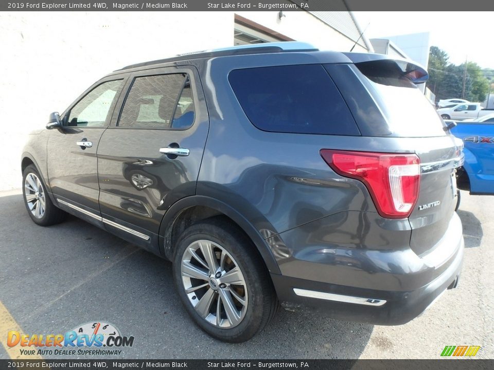 2019 Ford Explorer Limited 4WD Magnetic / Medium Black Photo #5
