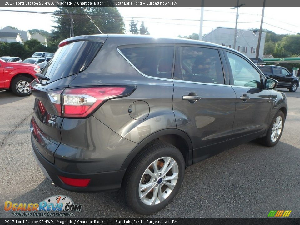 2017 Ford Escape SE 4WD Magnetic / Charcoal Black Photo #5
