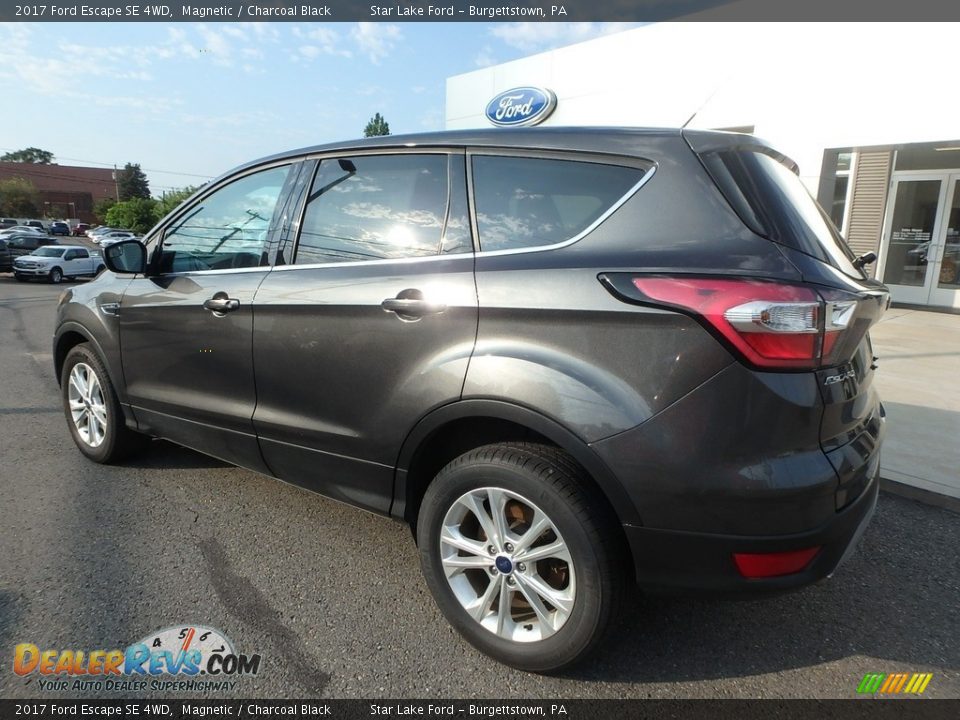 2017 Ford Escape SE 4WD Magnetic / Charcoal Black Photo #8