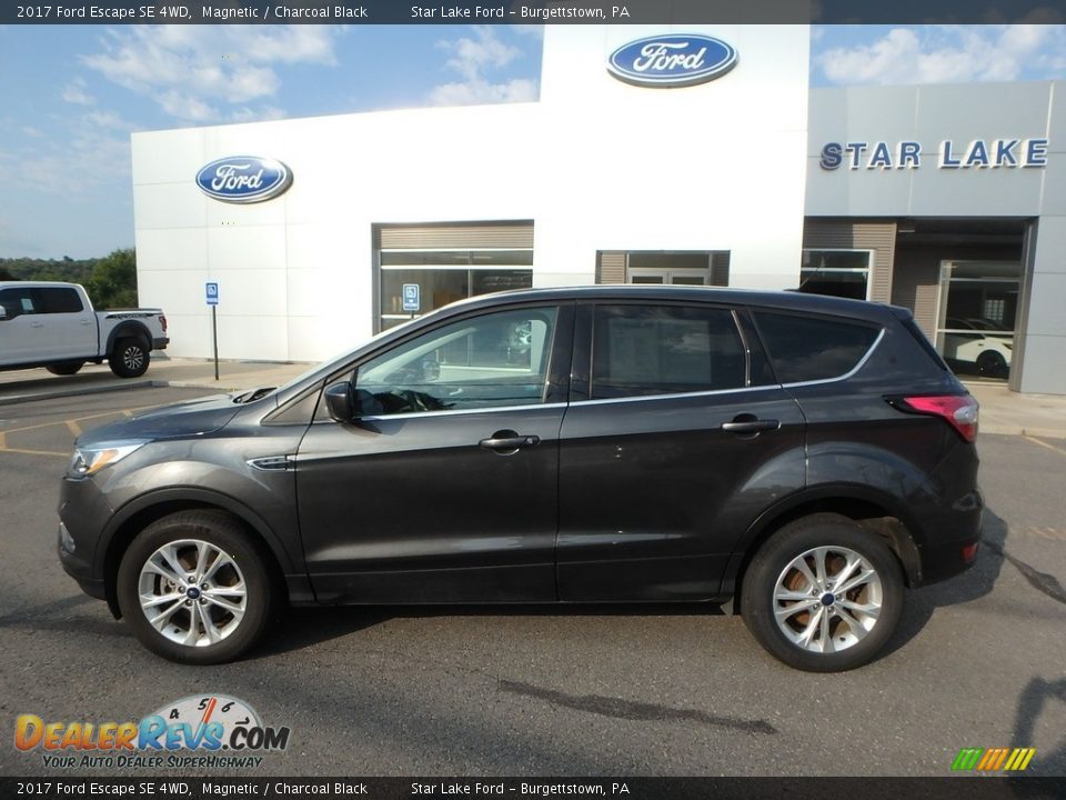 2017 Ford Escape SE 4WD Magnetic / Charcoal Black Photo #9