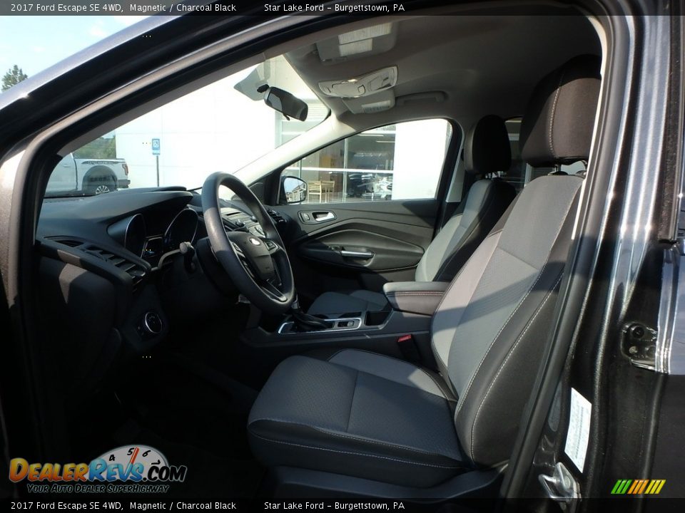 2017 Ford Escape SE 4WD Magnetic / Charcoal Black Photo #12