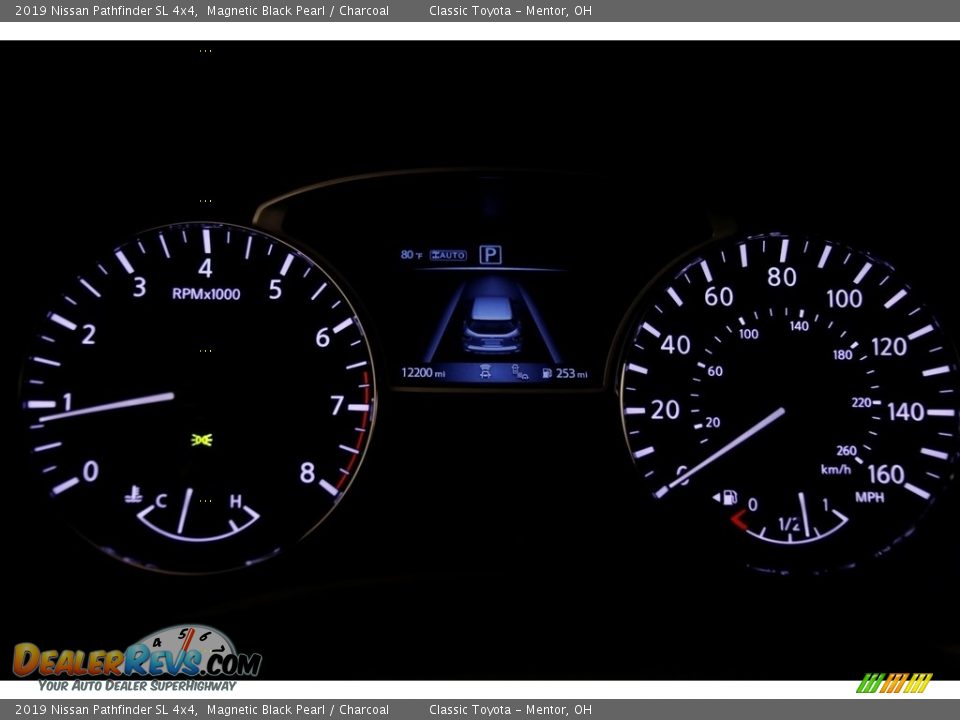 2019 Nissan Pathfinder SL 4x4 Gauges Photo #8