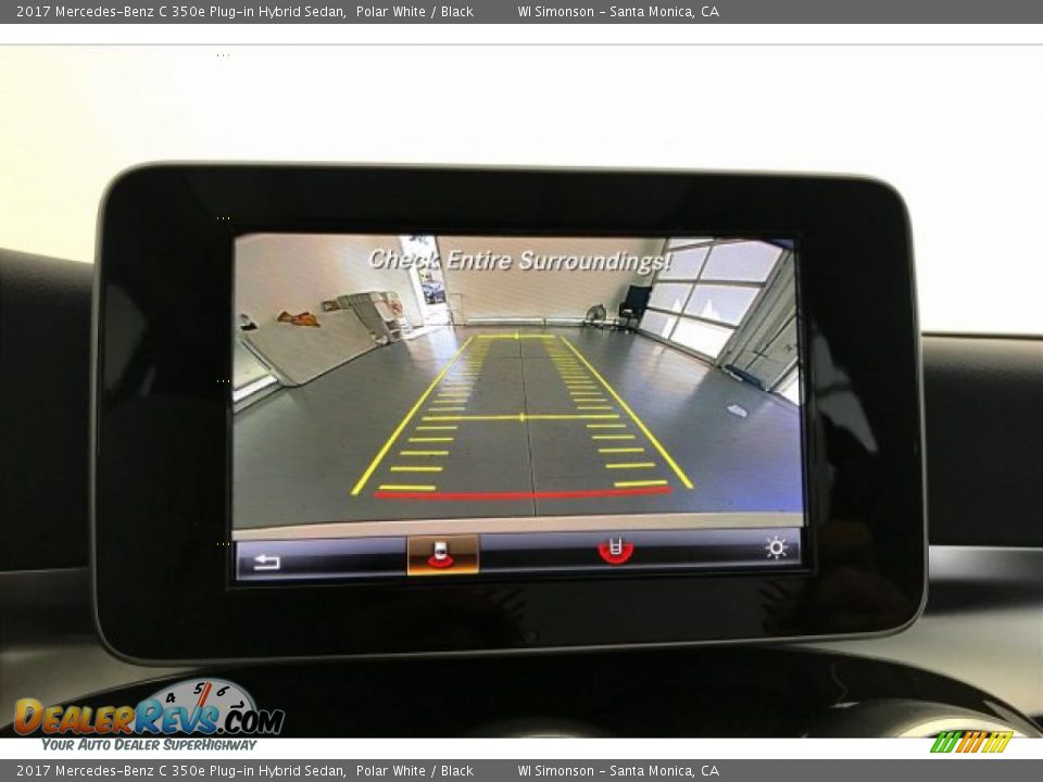 2017 Mercedes-Benz C 350e Plug-in Hybrid Sedan Polar White / Black Photo #21