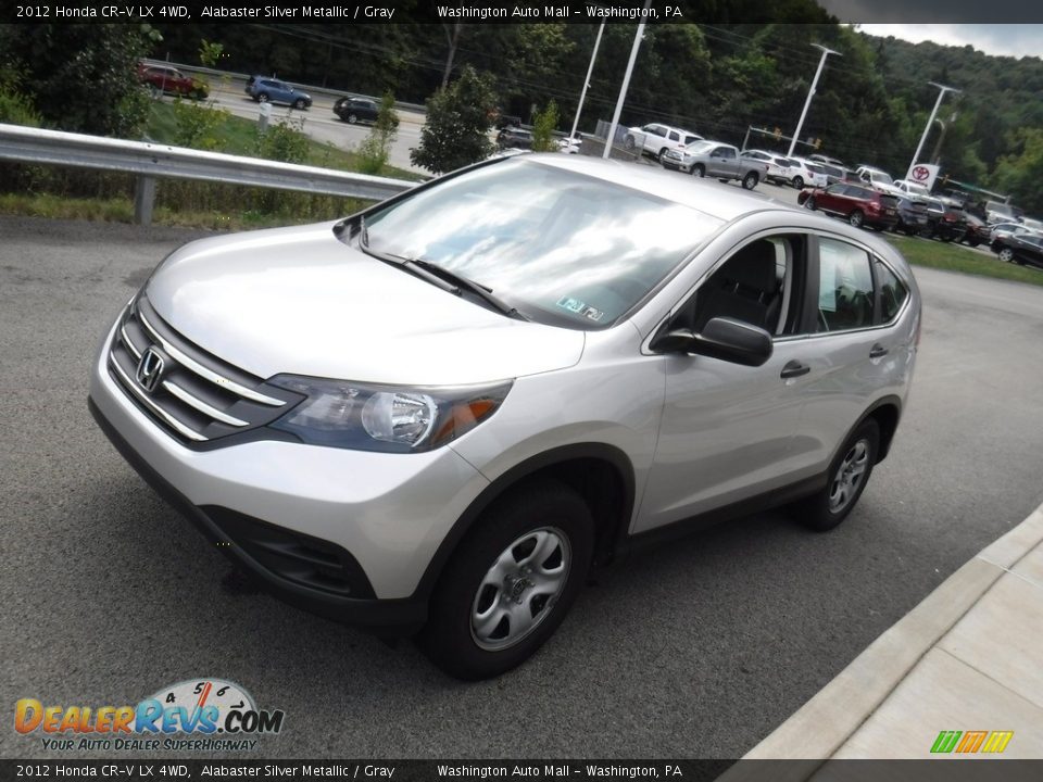 2012 Honda CR-V LX 4WD Alabaster Silver Metallic / Gray Photo #5