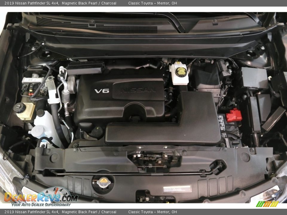 2019 Nissan Pathfinder SL 4x4 Magnetic Black Pearl / Charcoal Photo #29