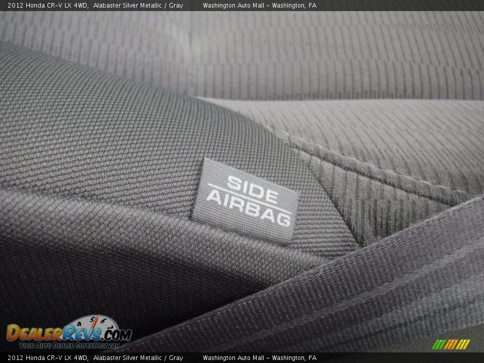 2012 Honda CR-V LX 4WD Alabaster Silver Metallic / Gray Photo #13