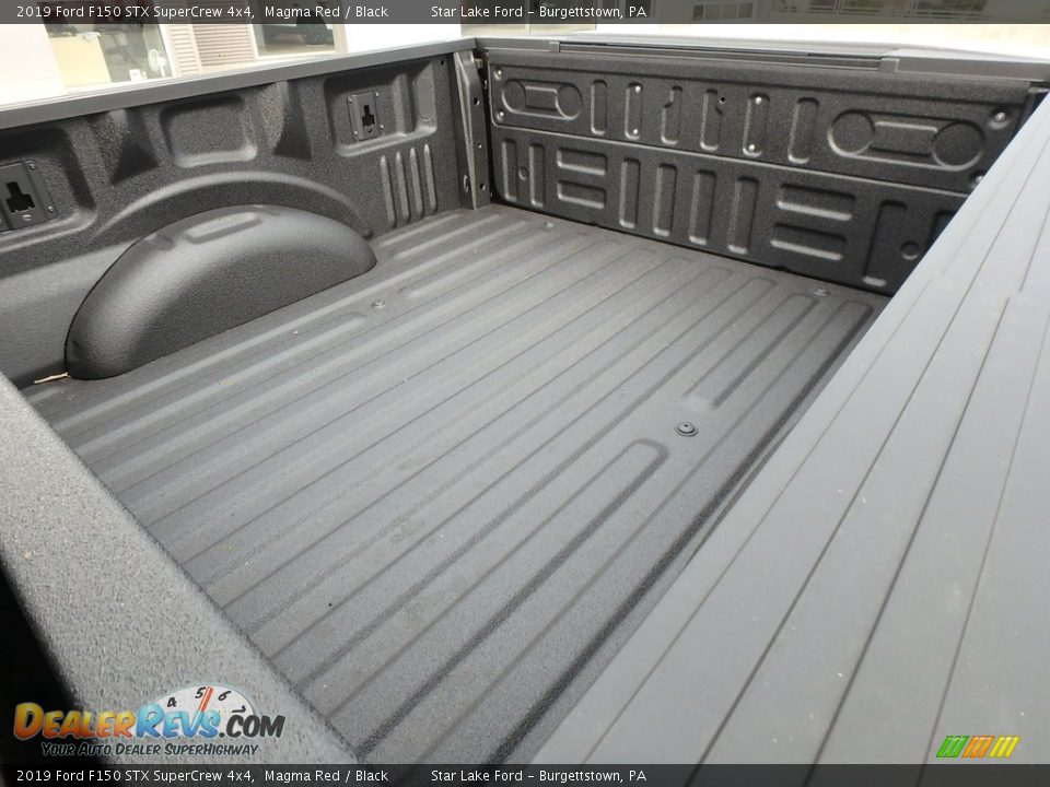 2019 Ford F150 STX SuperCrew 4x4 Magma Red / Black Photo #12