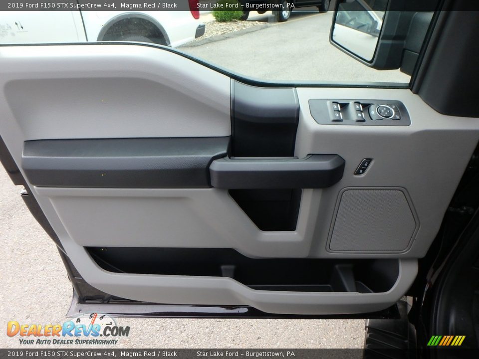 2019 Ford F150 STX SuperCrew 4x4 Magma Red / Black Photo #14