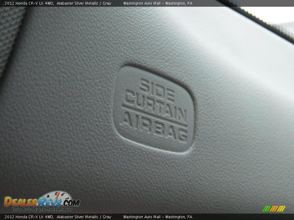 2012 Honda CR-V LX 4WD Alabaster Silver Metallic / Gray Photo #19