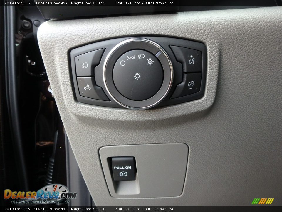 2019 Ford F150 STX SuperCrew 4x4 Magma Red / Black Photo #16