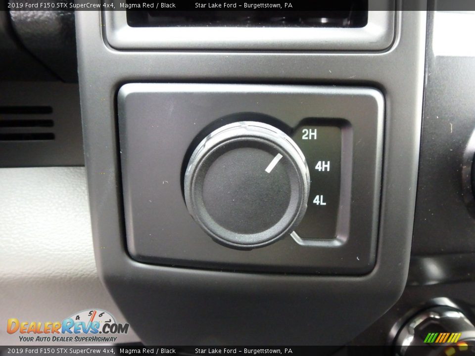 2019 Ford F150 STX SuperCrew 4x4 Magma Red / Black Photo #18