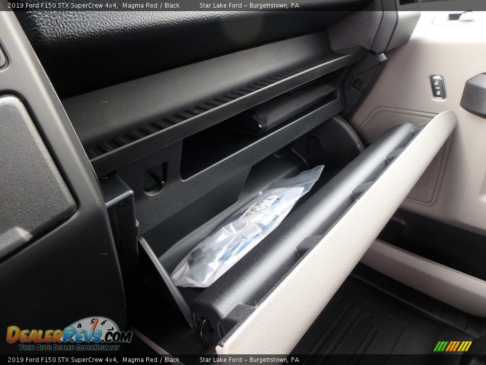 2019 Ford F150 STX SuperCrew 4x4 Magma Red / Black Photo #20