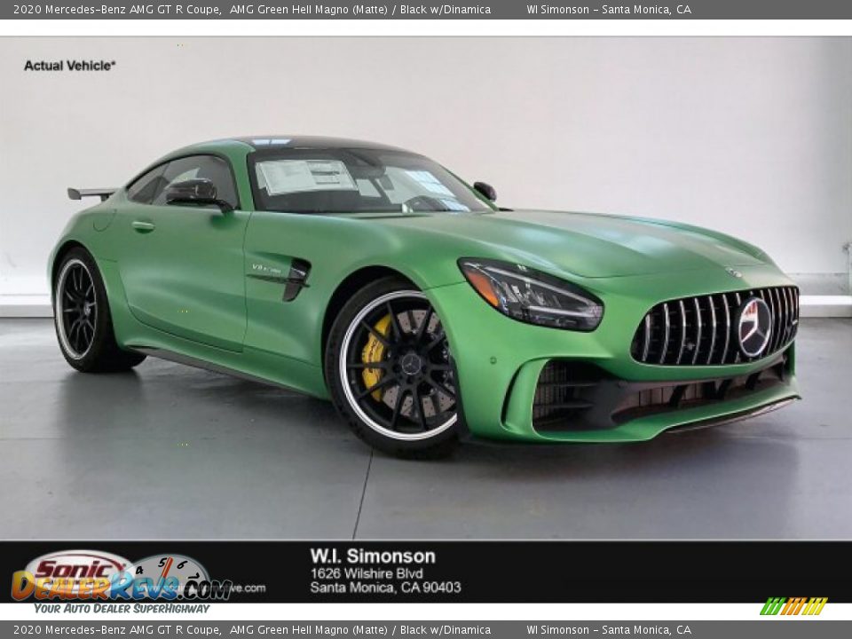 Front 3/4 View of 2020 Mercedes-Benz AMG GT R Coupe Photo #1