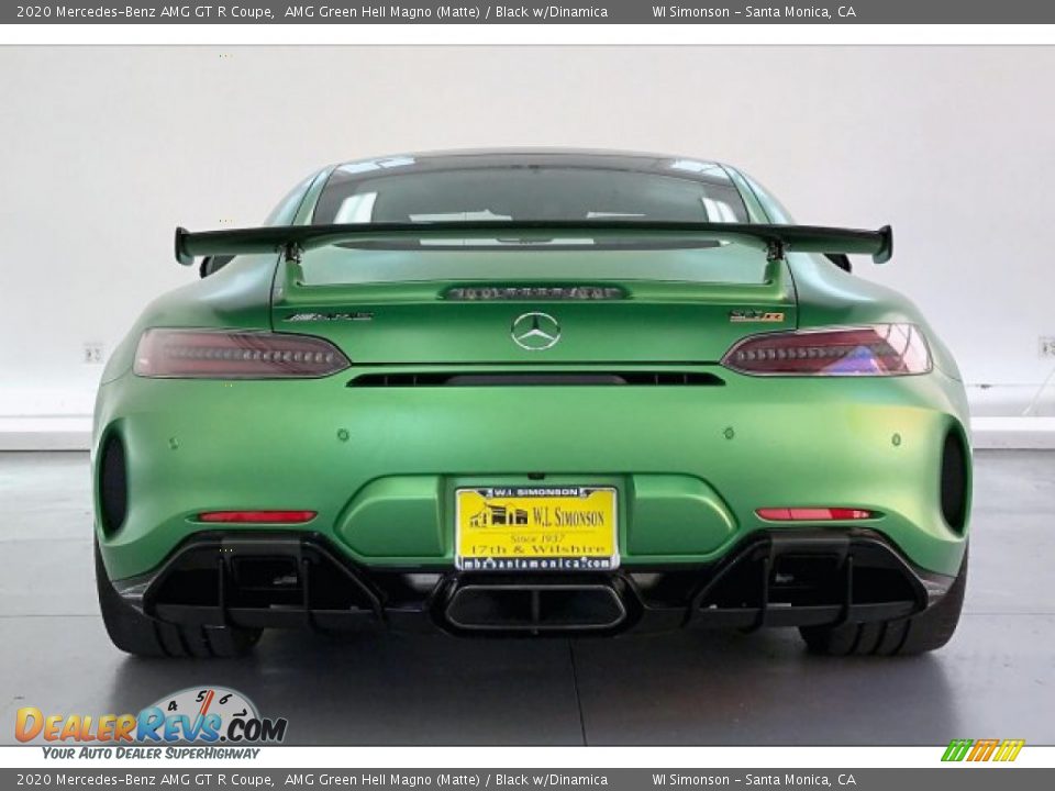 2020 Mercedes-Benz AMG GT R Coupe AMG Green Hell Magno (Matte) / Black w/Dinamica Photo #3