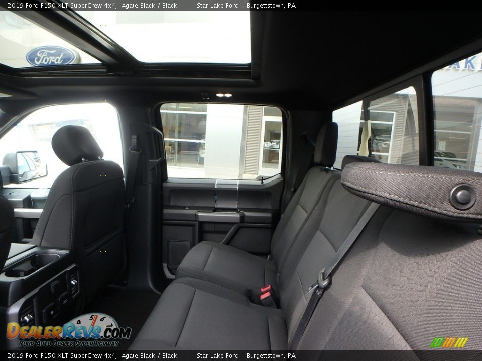 2019 Ford F150 XLT SuperCrew 4x4 Agate Black / Black Photo #12