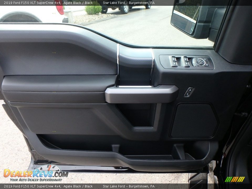 2019 Ford F150 XLT SuperCrew 4x4 Agate Black / Black Photo #14