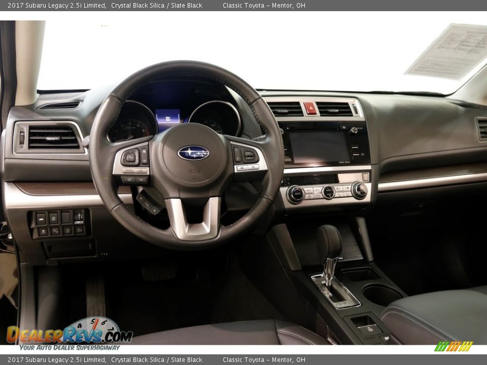2017 Subaru Legacy 2.5i Limited Crystal Black Silica / Slate Black Photo #6