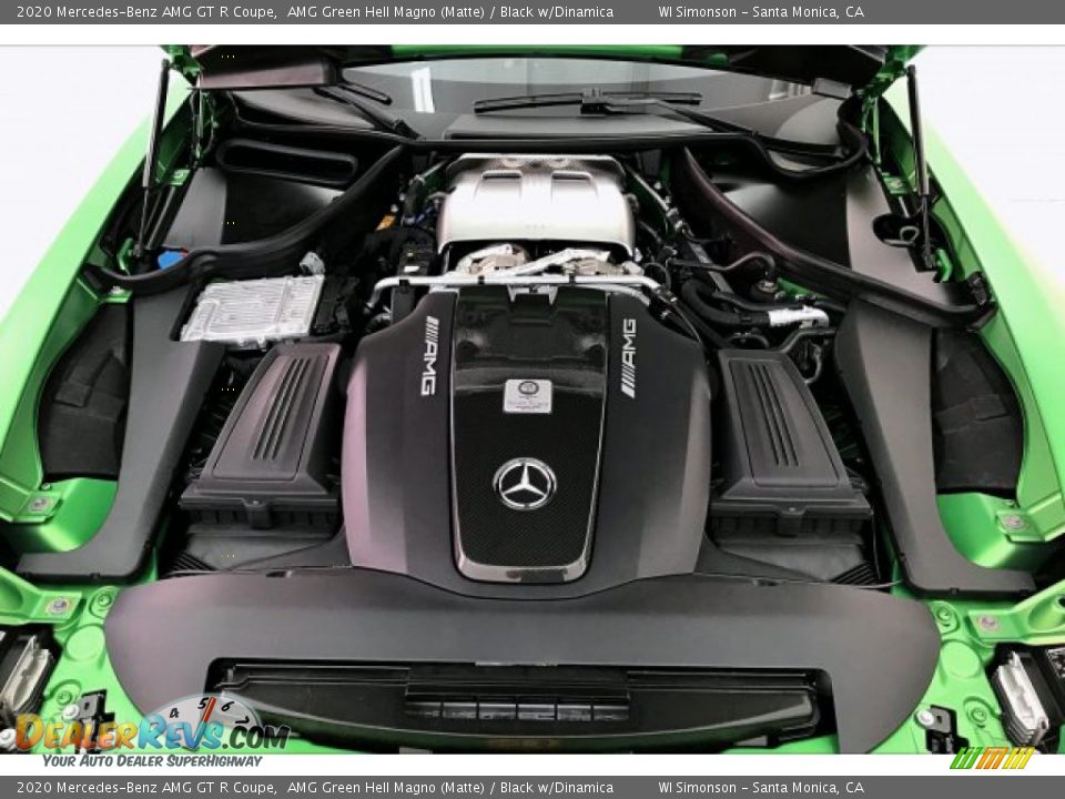 2020 Mercedes-Benz AMG GT R Coupe 4.0 Liter Twin-Turbocharged DOHC 32-Valve VVT V8 Engine Photo #8