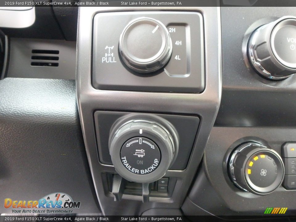 2019 Ford F150 XLT SuperCrew 4x4 Agate Black / Black Photo #16