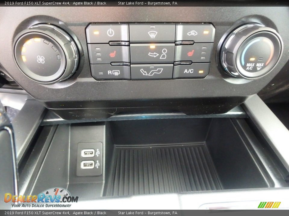 2019 Ford F150 XLT SuperCrew 4x4 Agate Black / Black Photo #17