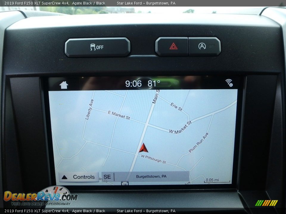 2019 Ford F150 XLT SuperCrew 4x4 Agate Black / Black Photo #18