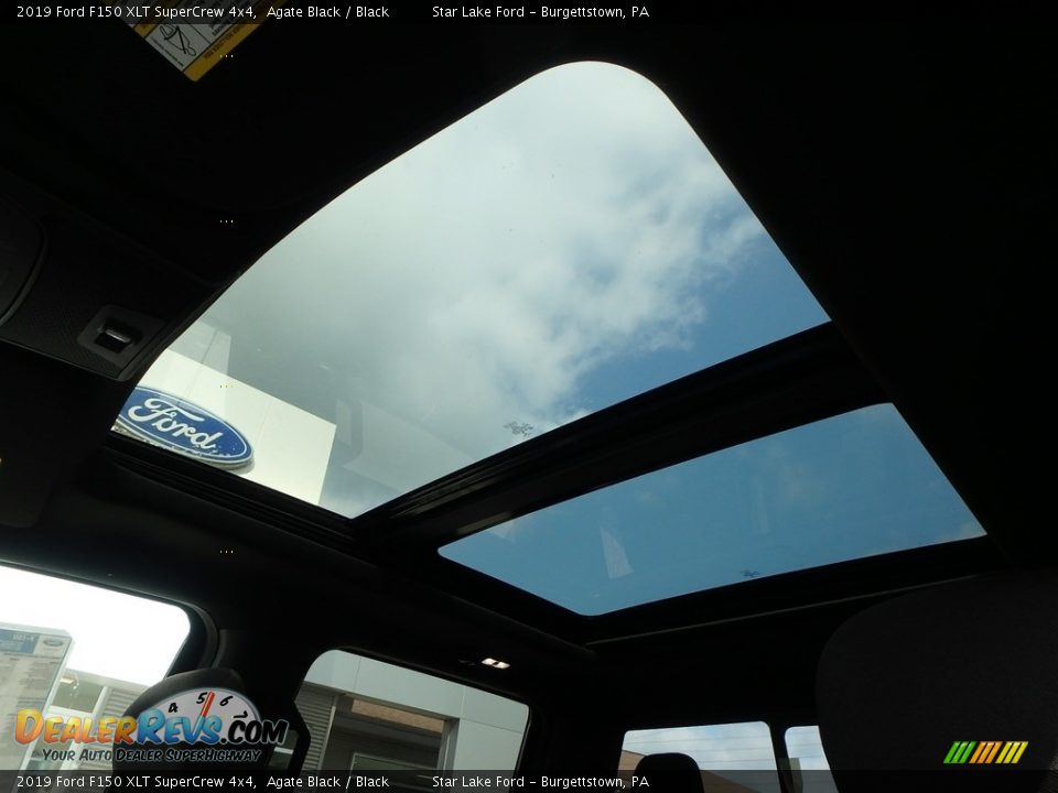 2019 Ford F150 XLT SuperCrew 4x4 Agate Black / Black Photo #19