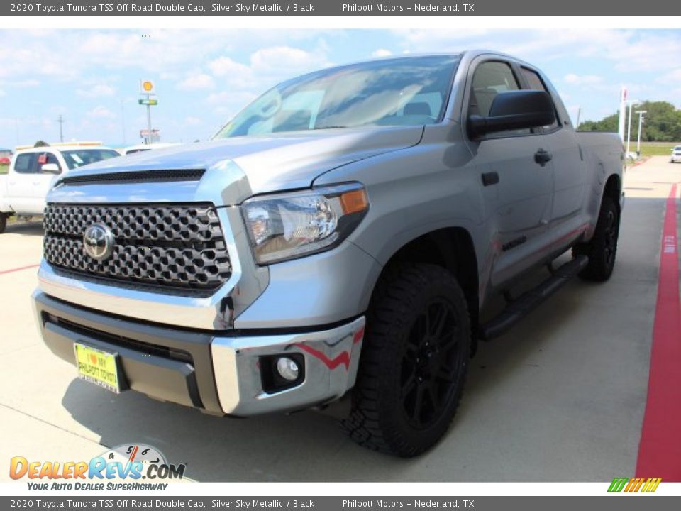 2020 Toyota Tundra TSS Off Road Double Cab Silver Sky Metallic / Black Photo #4