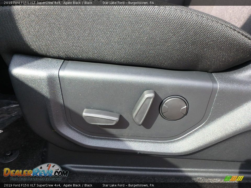 2019 Ford F150 XLT SuperCrew 4x4 Agate Black / Black Photo #20