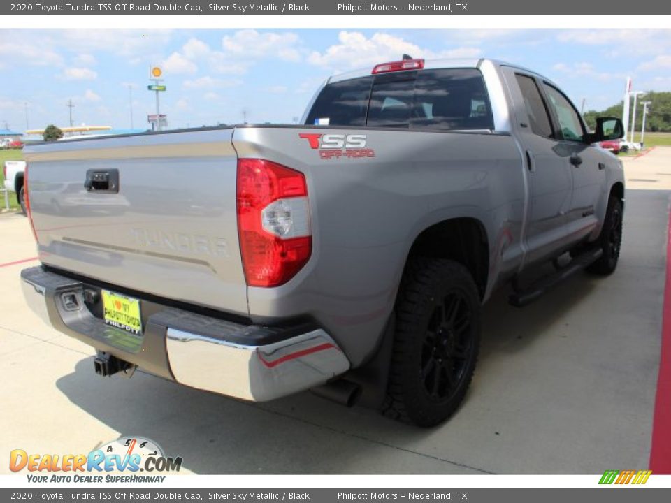 2020 Toyota Tundra TSS Off Road Double Cab Silver Sky Metallic / Black Photo #8