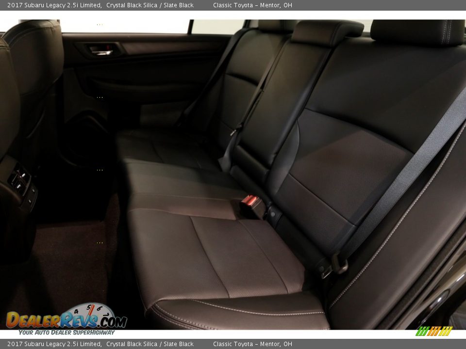 2017 Subaru Legacy 2.5i Limited Crystal Black Silica / Slate Black Photo #18
