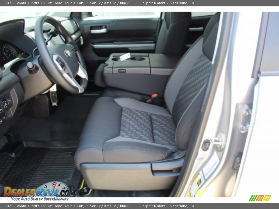 Front Seat of 2020 Toyota Tundra TSS Off Road Double Cab Photo #11