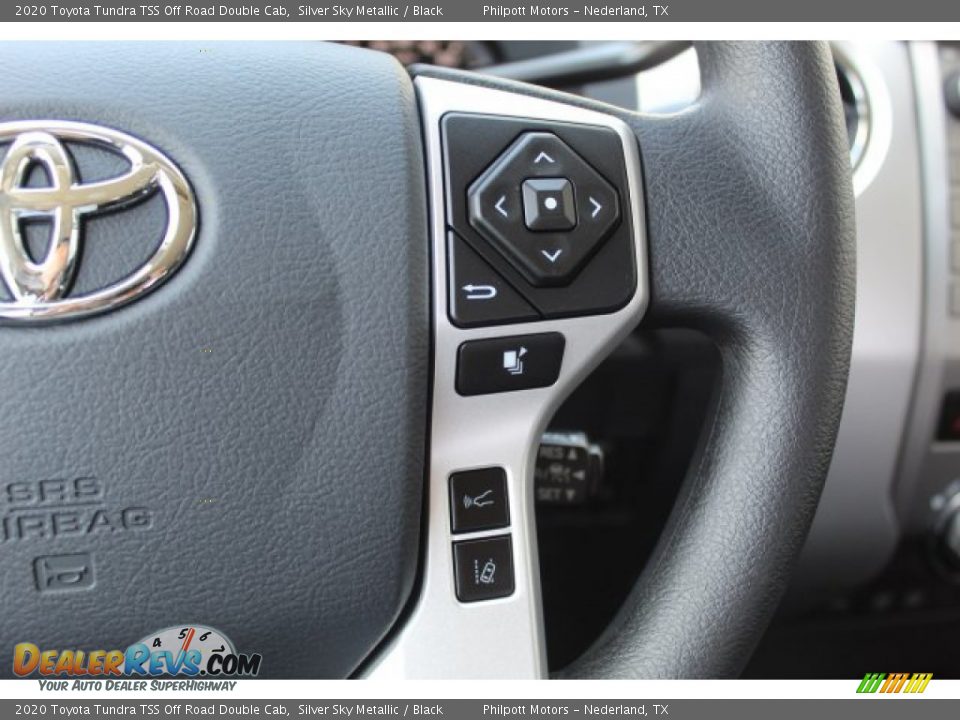 2020 Toyota Tundra TSS Off Road Double Cab Steering Wheel Photo #13