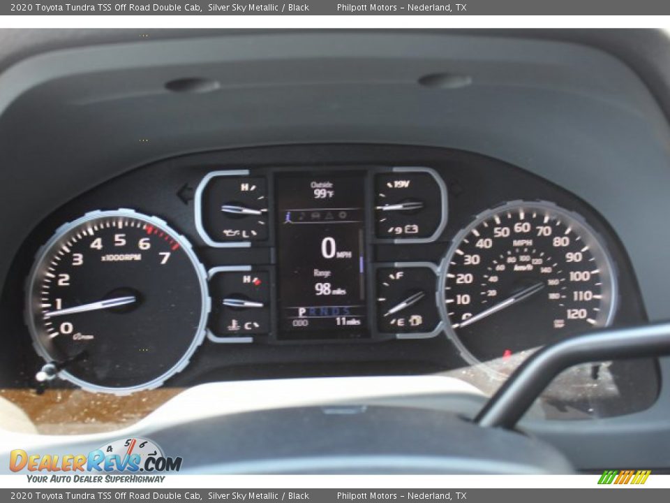 2020 Toyota Tundra TSS Off Road Double Cab Gauges Photo #14
