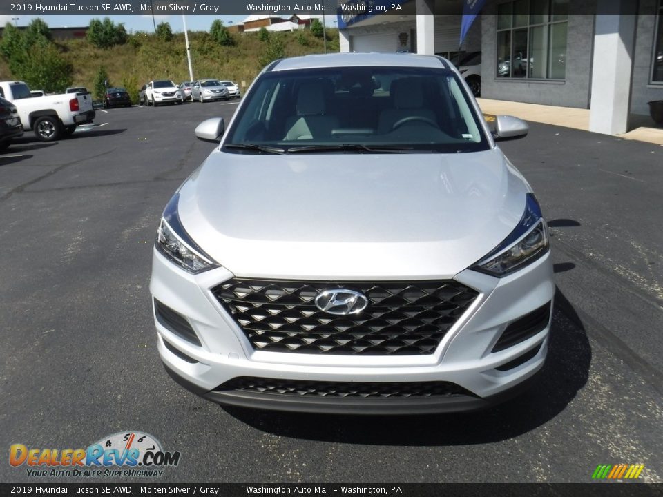 2019 Hyundai Tucson SE AWD Molten Silver / Gray Photo #5