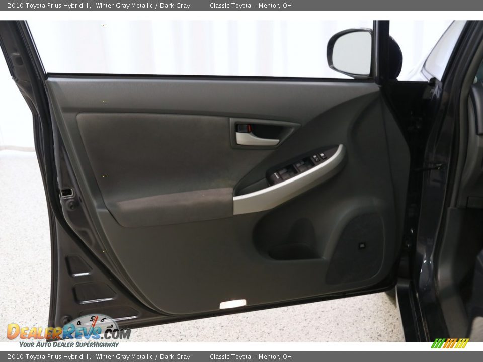 2010 Toyota Prius Hybrid III Winter Gray Metallic / Dark Gray Photo #4