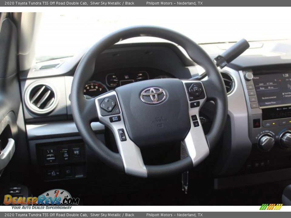 2020 Toyota Tundra TSS Off Road Double Cab Steering Wheel Photo #22