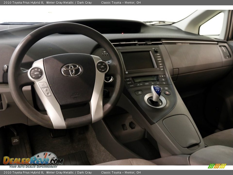 2010 Toyota Prius Hybrid III Winter Gray Metallic / Dark Gray Photo #6