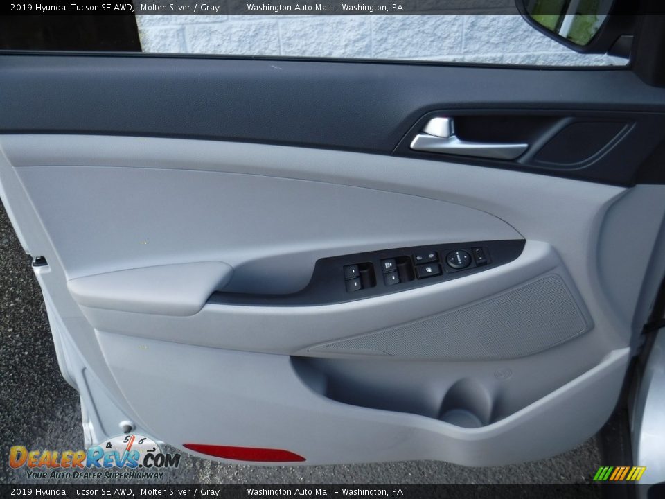 2019 Hyundai Tucson SE AWD Molten Silver / Gray Photo #13