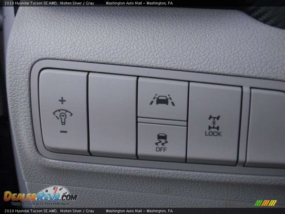 2019 Hyundai Tucson SE AWD Molten Silver / Gray Photo #16