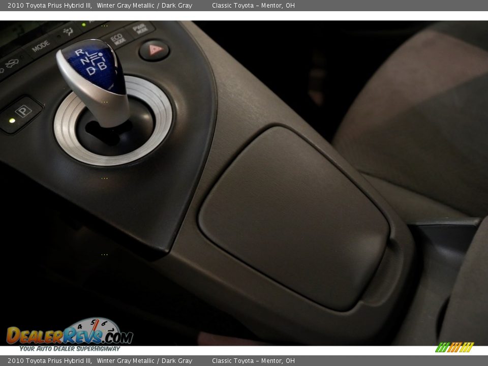 2010 Toyota Prius Hybrid III Winter Gray Metallic / Dark Gray Photo #18