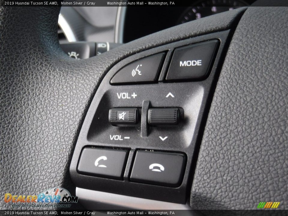 2019 Hyundai Tucson SE AWD Molten Silver / Gray Photo #20