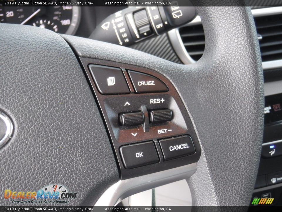 2019 Hyundai Tucson SE AWD Molten Silver / Gray Photo #21