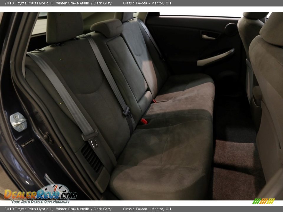 2010 Toyota Prius Hybrid III Winter Gray Metallic / Dark Gray Photo #21