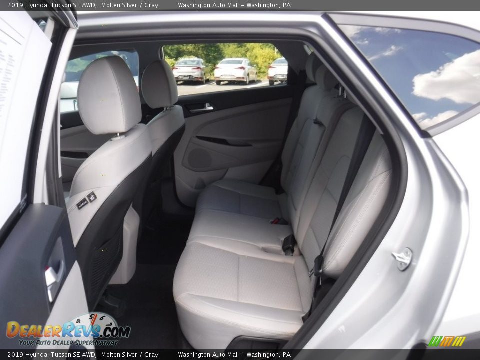 2019 Hyundai Tucson SE AWD Molten Silver / Gray Photo #22