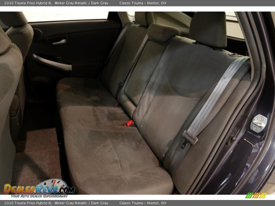 2010 Toyota Prius Hybrid III Winter Gray Metallic / Dark Gray Photo #22