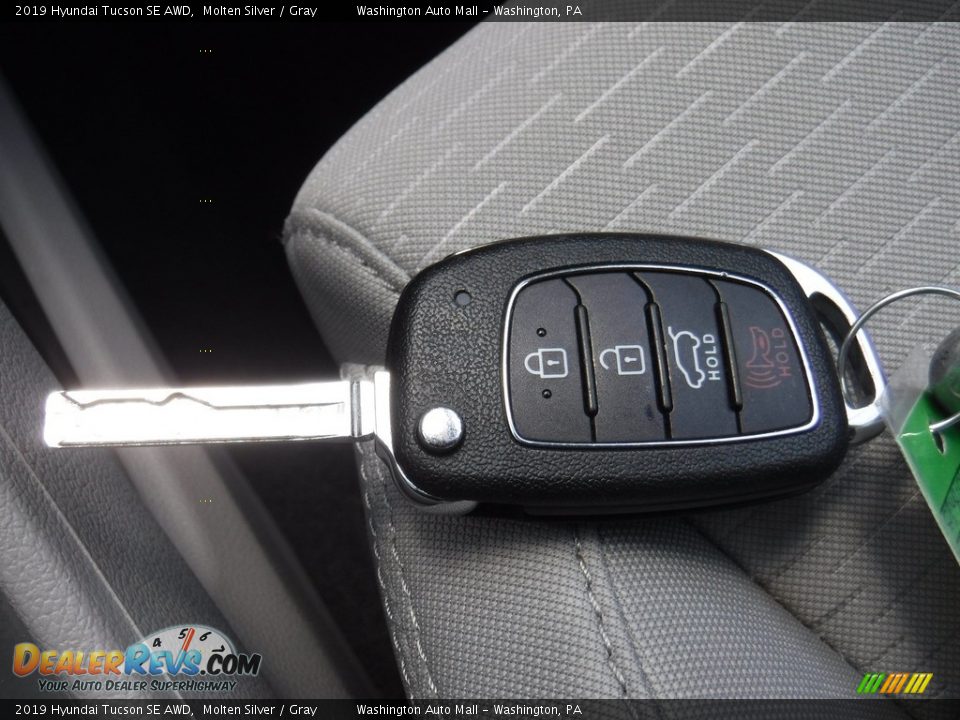 2019 Hyundai Tucson SE AWD Molten Silver / Gray Photo #25