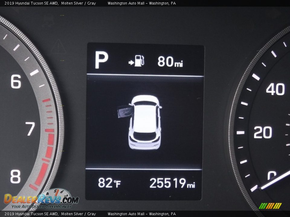 2019 Hyundai Tucson SE AWD Molten Silver / Gray Photo #27