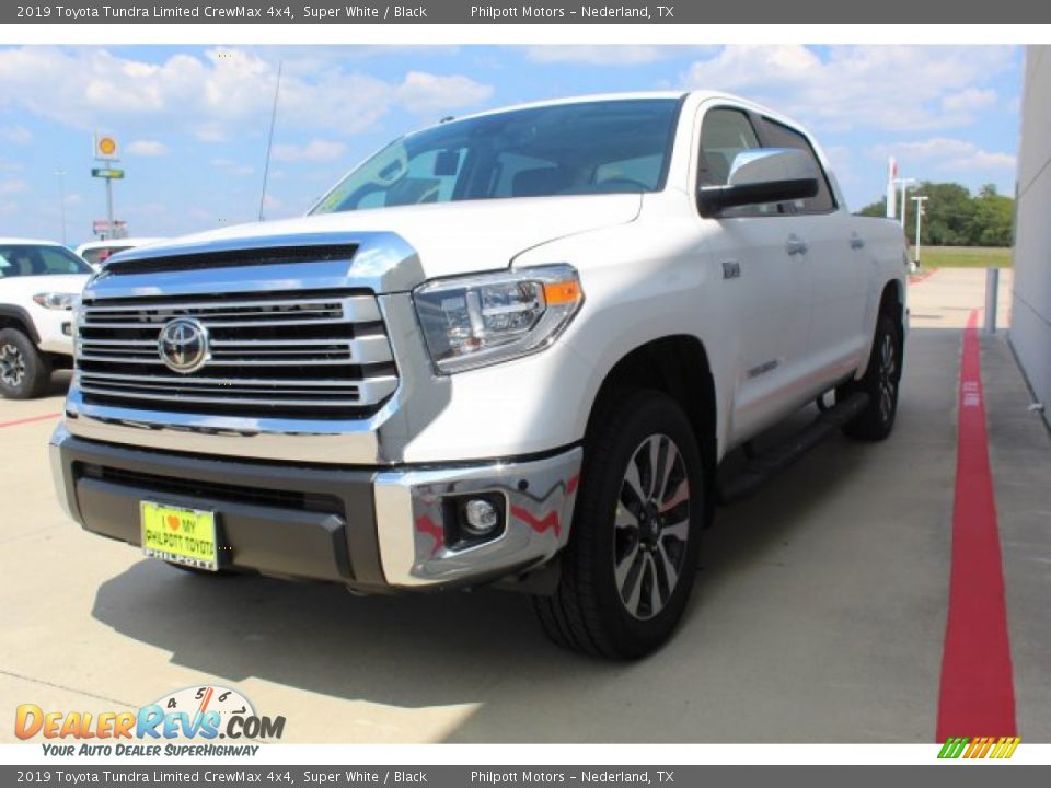 2019 Toyota Tundra Limited CrewMax 4x4 Super White / Black Photo #4