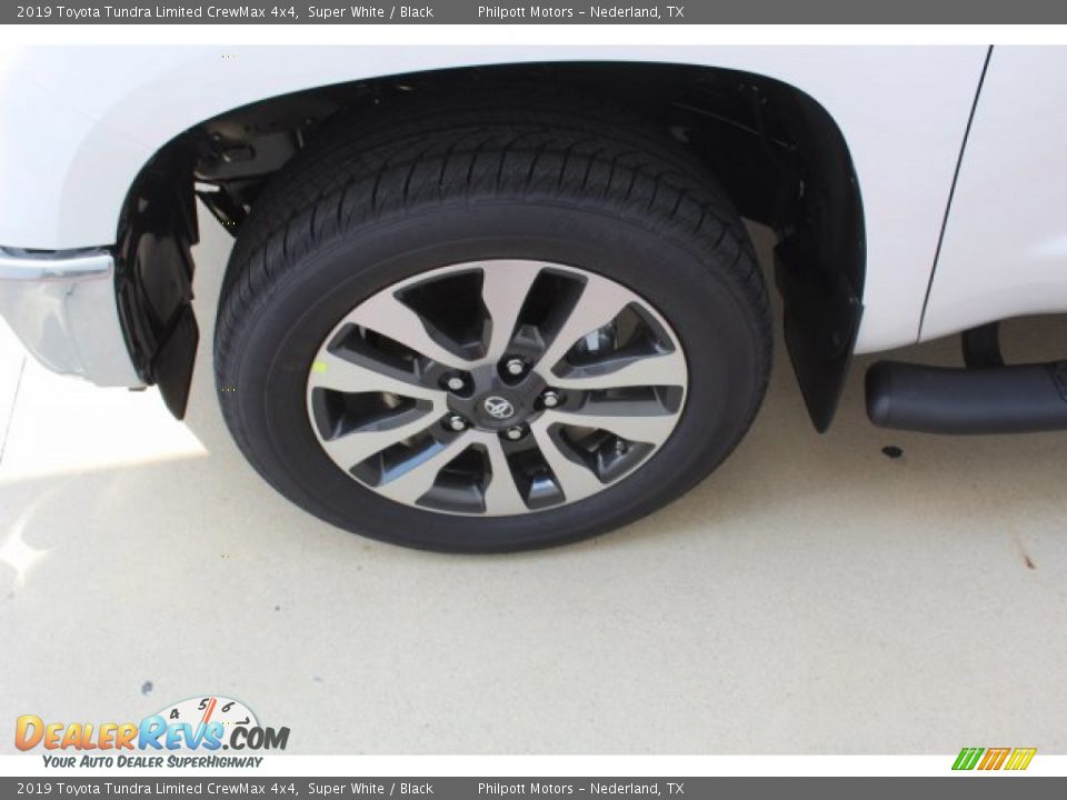 2019 Toyota Tundra Limited CrewMax 4x4 Super White / Black Photo #5