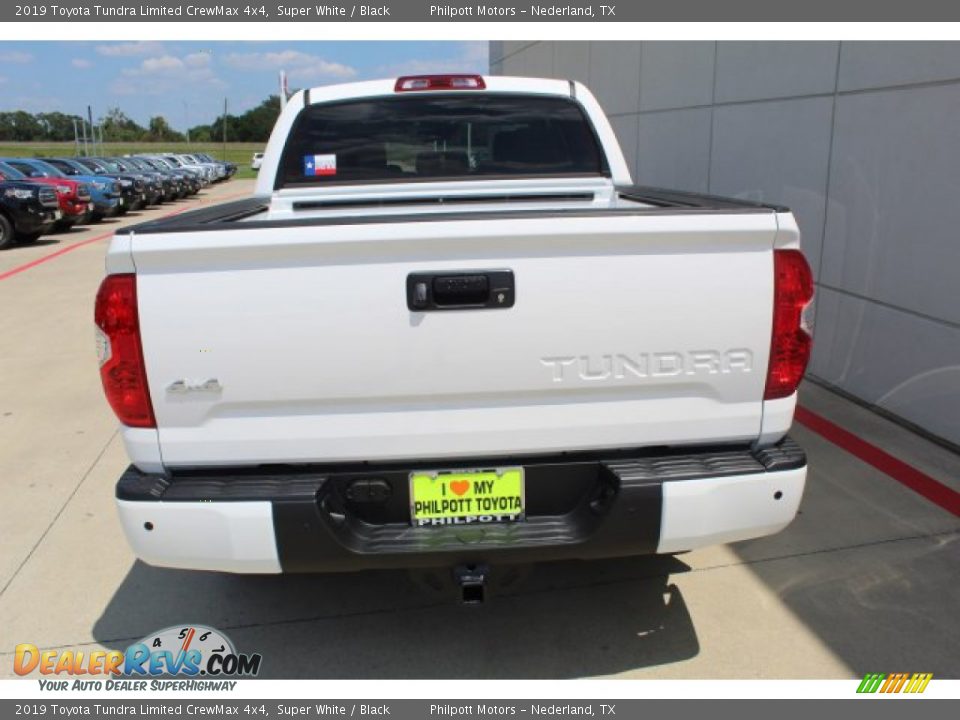 2019 Toyota Tundra Limited CrewMax 4x4 Super White / Black Photo #7